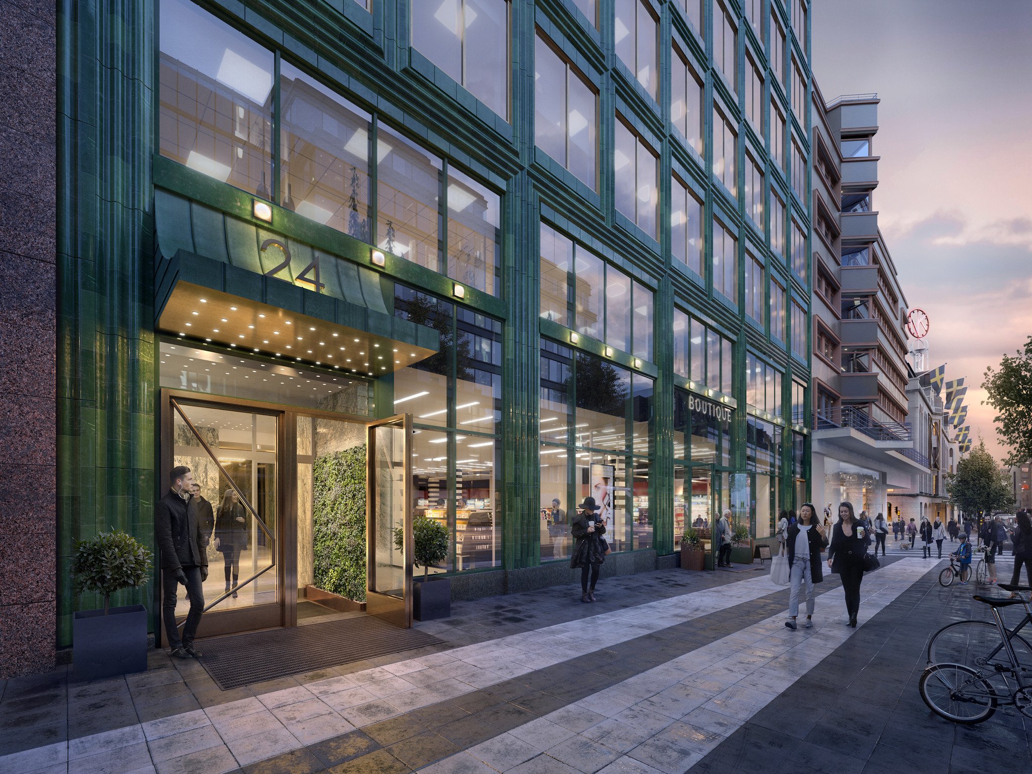 Hamngatspalatset Stockholm city Vasakronan