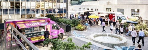 Foodtrucks på Hötorgsterrassen 2015